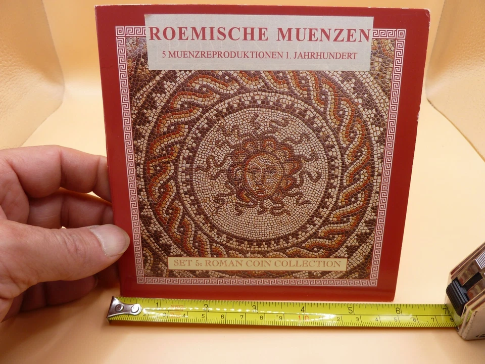 Set of 5 Reproduction Roman Coin Collection  from Germany - Image 2 of 4