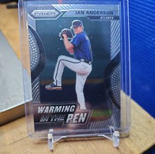 2020 Panini Prizm Ian Anderson #WIP-5 Warming in the Pen
