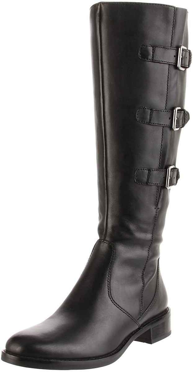 靴 SIDE WAVE BUCKLE LONG BOOTS Amazon.com | SLXCHBSL Women's Knee High Boots Buckle Moto Biker