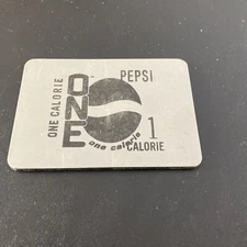 Vintage 1990’s Pocket Address Book Magnetic Pepsi One Advertising