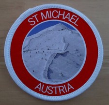 3 Inch Ski St Michael Austria Skiing Winter Sports Iron Or Sew On Patch Badge