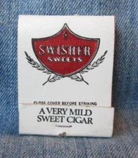 SWISHER SWEETS CIGAR Full Unstruck Vintage Matchbook MX68