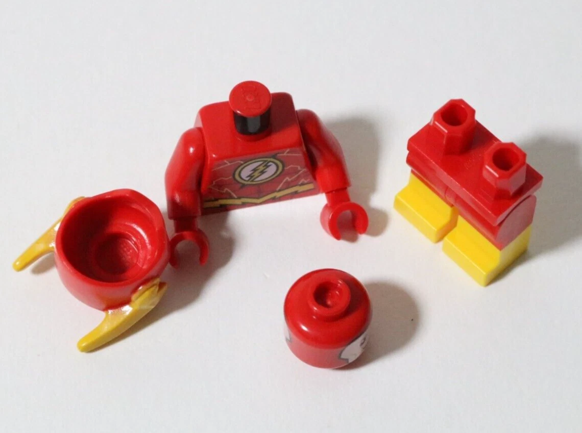 Lego justice league flash minifigure deals