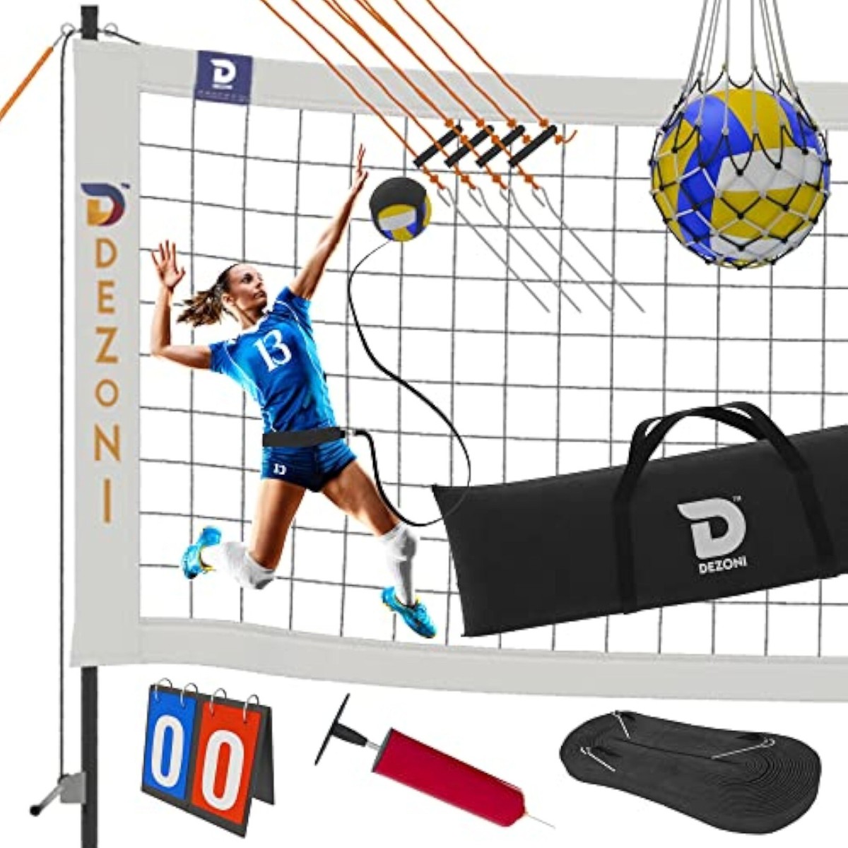 Volleybalnet 9,5 m. FIVB | Volleybal, Volleybalnetten
