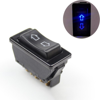 Universal Direct Current 12V 20A Auto Car Power Window Switch 5 Pins(Blbj