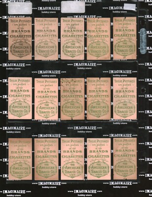 american tobacco brands 1901 American Tobacco Co. Beauties Green Net Back lot of 92 (200707)