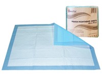 300 Omnitex Disposable Incontinence Bed Pads 60 X 90cm - With Sap, 1000ml Absorb 300 Omnitex Disposable Incontinence Bed Pads 60 X 90cm - With Sap, 1000ml Absorb