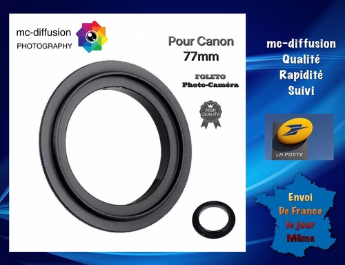 Bague allonge Soligor pour objectif en monture Canon FD