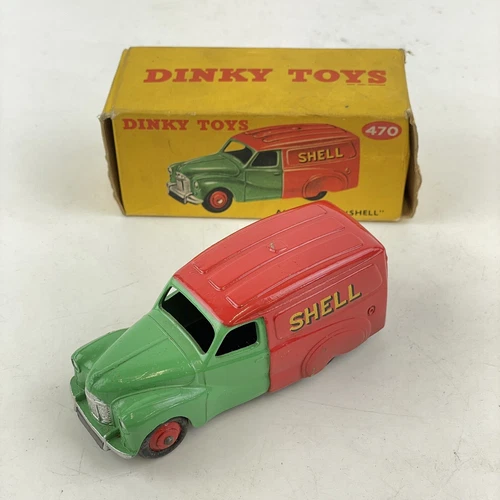 Vintage Dinky Toys Boxed No. 470 Austin Van Shell
