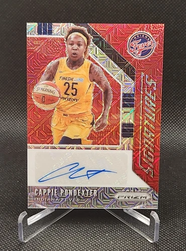 2020 Panini Prizm WNBA Signatures Cappie Pondexter Mojo Prizm /25 #SG-CPD Auto