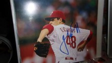 Jerad Eickhoff Philadelphia Phillies Signed 8x10 Photo COA 5