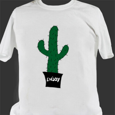 New T-shirt Enjoy Cactus Tee Casual Unisex Tshirt | eBay
