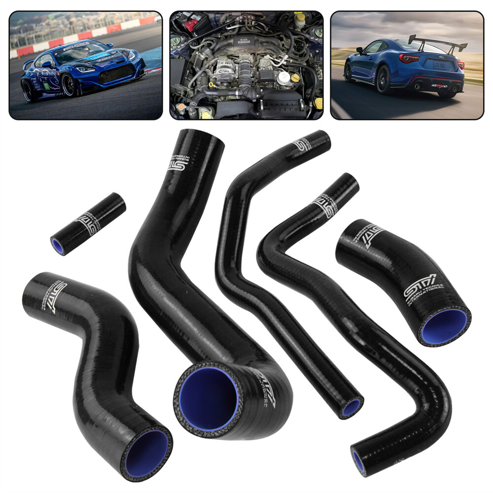 Radiator Coolant Heater Silicone Hose For Subaru BRZ Scion FR-S