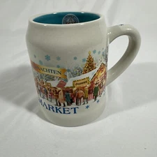 Christkindlmarket Frohe Weihnachten Ceramic Stein Mug Christmas Collectible