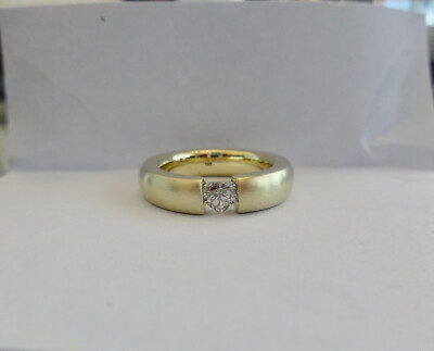 TOP Spannring Herz Diamant 0,53 Carat, Ringgrößen 48-60, Handarbeit!
