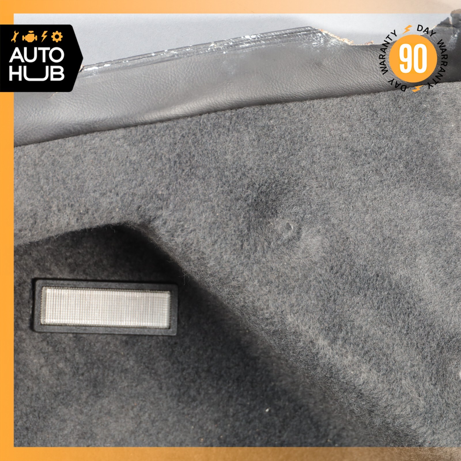 00-04 Aston Martin DB7 Vantage Rear Left Side Trunk Floor Carpet Panel OEM