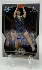 Zach Edey 2022-23 Bowman University U Chrome U 1st Bowman Auto Autograph! Purdue