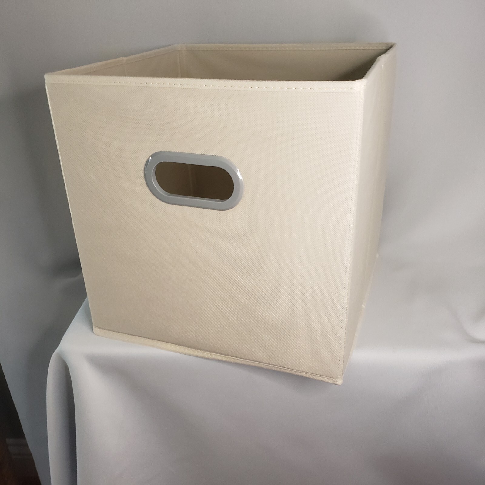 6 Collapsible Storage Cubes Foldable 12x12x12" fabric storage bins