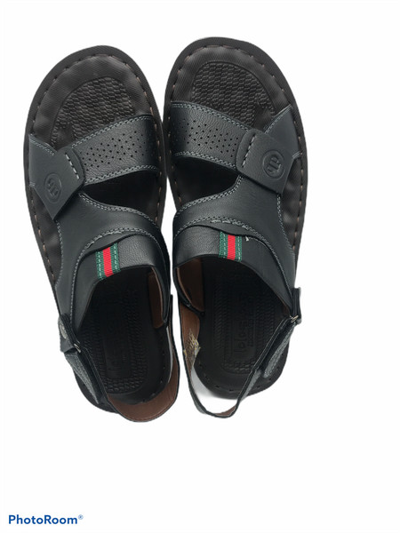 sandalias ajustadas y cómodas de vestir HF879 color NEGRO envio 24h