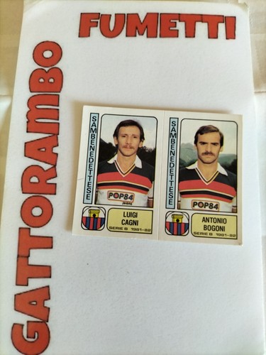 Figurine Panini Sambenedettese 1981/82 N°476 - Autocollant Avec Papier Calque