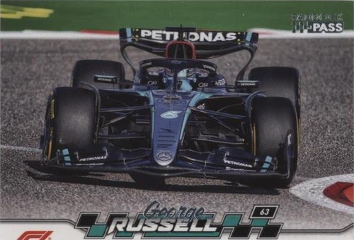 2024 Topps Paddock Pass Formula 1 #35 George Russell Chrome
