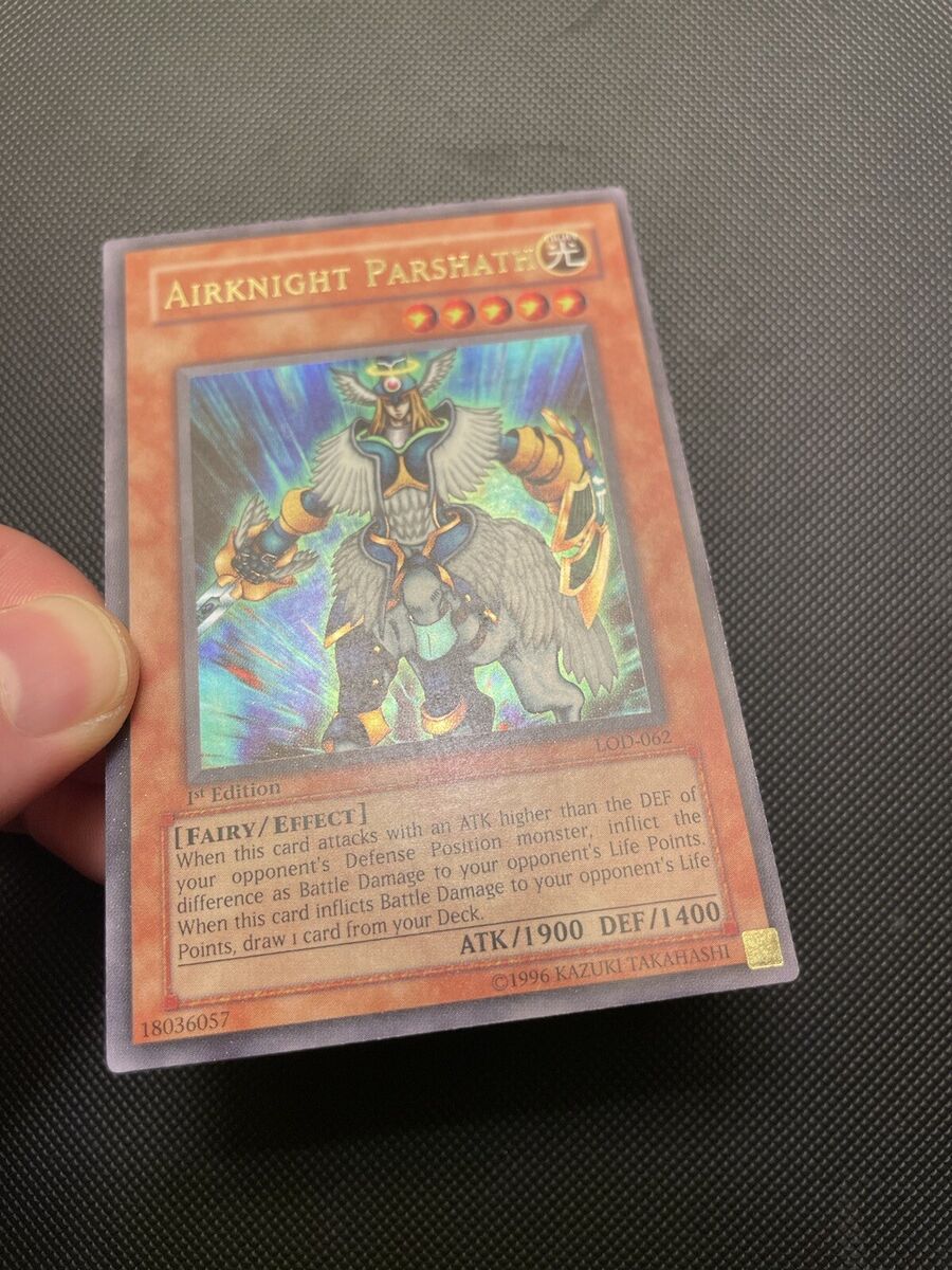 Yugioh Airknight Parshath LOD-062 1st Edition Ultra Rare NA Yugioh Airknight Parshath LOD-062 1st Edition Ultra Rare NA