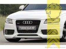 Rieger Frontspoiler Spoilerlippe Spoiler für Audi A4 S4 B8 Limousine Avant S Lin
