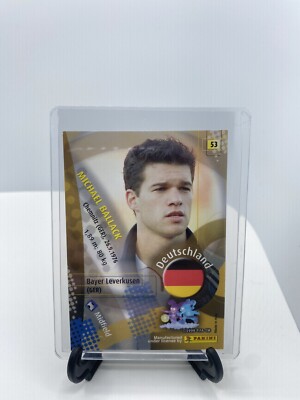 Michael BALLACK Germany 2002 Panini World Cup Card # 53 - Japan 