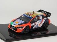 Hyundai I20 N RALLY1 #9 Croatia Rally 2024 Mikkelsen IXO RAM933C 1:43 Eriksson