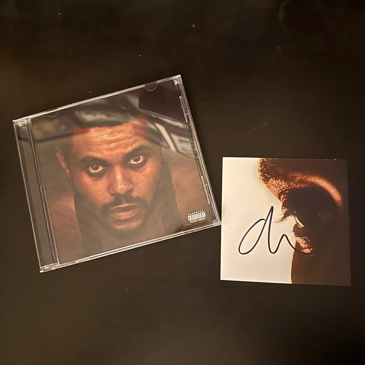 NEW The Weeknd Hurry Up Tomorrow Signed Autographed Art Card & CD