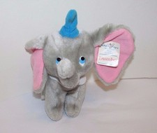 Vintage Walt Disney Animated Classic Film DUMBO Plush Toy w/ Tag 7-8"