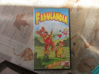 VHS Film FABULANDIA Animation 2001 AVO FILM Musiker Bremen keine DVD