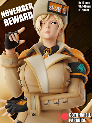 Millia Rage Figure 1/8 Scale Resin Model Kit (Guilty Gear Strive