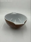 Pyrex Brown Woodland Cinderella Glossy Finish Round Shape Tableware Mixing Bowl