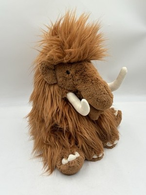 Retired Jellycat London Maximus Woolly Mammoth Plush Stuffed Animal 15  Large