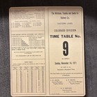 1971 Santa Fe Railway Colorado Division Employee Timetable #9 AT&SF Eastern  — photo 1