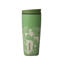 Owala SmoothSip Slider Coffee Tumbler 20 oz Stainless Steel Bottle North Pole