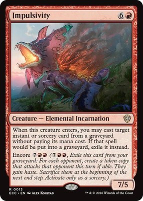 Impulsivity Commander: Lorwyn Eclipsed #Near Mint