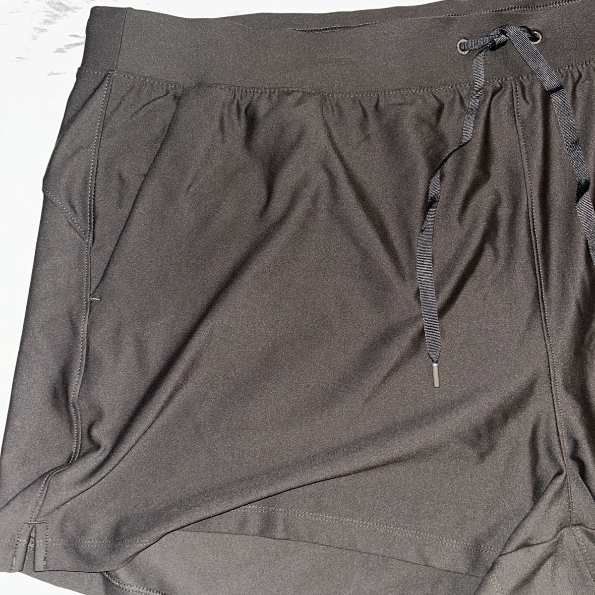 Short De Sport Femme Old Navy Powersoft - Noir, Taille XXL, Taille Haute