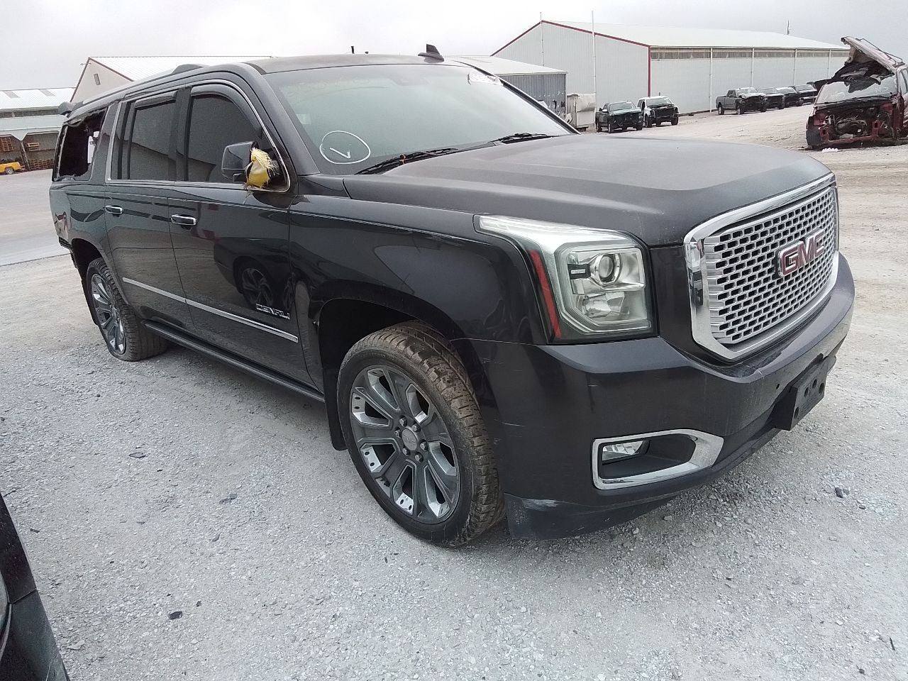 Driver Rear Side Door Privacy Tint Opt Ako Fits 15-20 SUBURBAN 1500 3471141