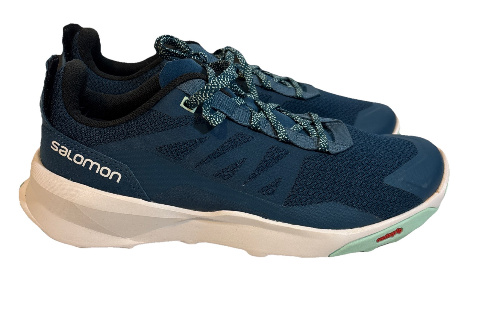 Scarpe sneakers donna Salomon Patrol escursionismo trail blu corsa 416776 taglia 8 5