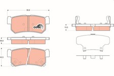 Kits de frein Daewoo MUSSO