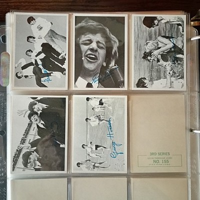 1964 Topps Beatles Series 3 Trading Card Complete Set (1-50) EX