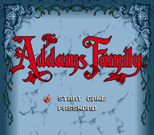 The Addams Family - Sega Genesis Game