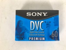 Sony DVC Premium 60 min Digital Video Cassette New 