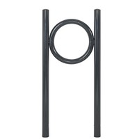FahrradanlehnbüGel FahrradstäNder Parker 115 X 52 Cm Stahl Ø 60 Mm Einbetonieren