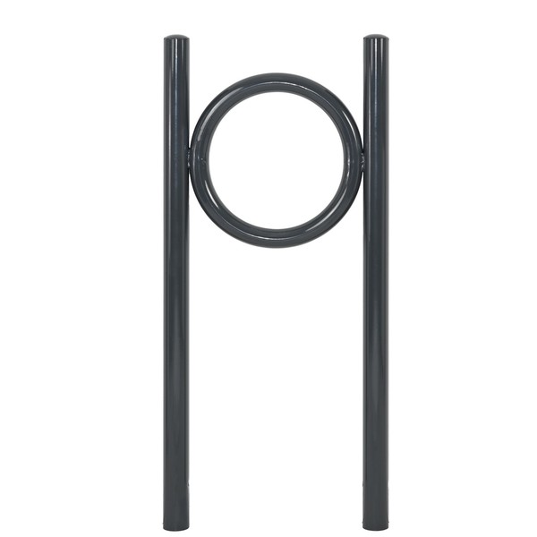 FahrradanlehnbüGel FahrradstäNder Parker 115 X 52 Cm Stahl Ø 60 Mm Einbetonieren-image