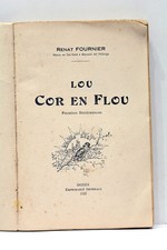 FOURNIER LOU COR EN FLOU BEZIERS 1925