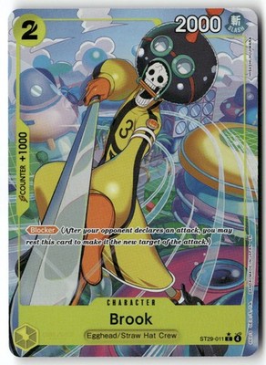 Brook (Full Art) ST29-011 Common Starter Deck 29: Egghead One Piece Foil NM