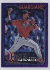 2024 Topps Update Purple Holo Foilboard 78/799 Carlos Carrasco #US118 0t2